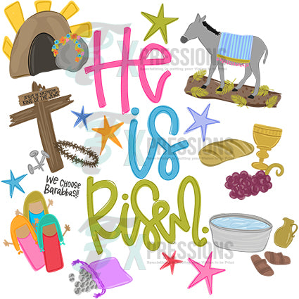 He is risen collage - Bling3t