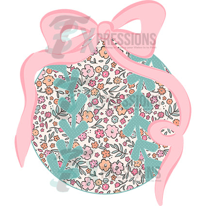 Pink Floral Baseball - Bling3t