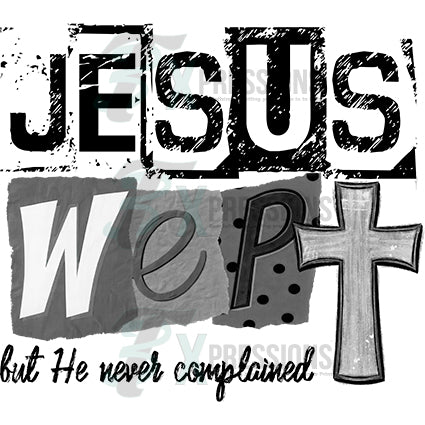 Jesus wept - Bling3t