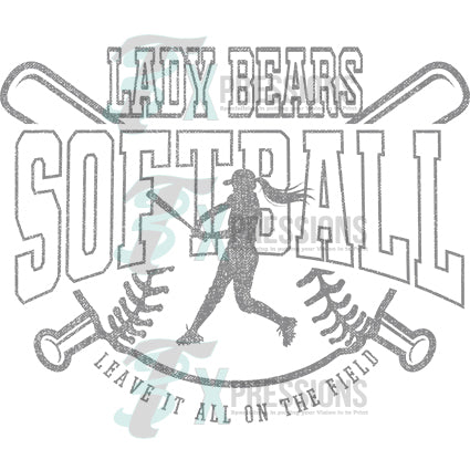 lady bears gray - Bling3t