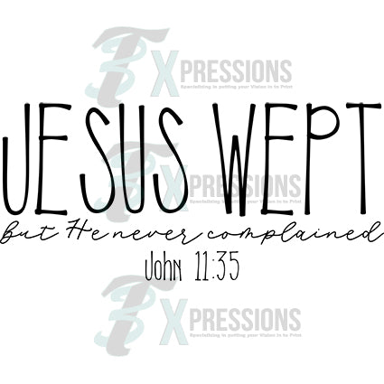 Jesus Wept - Bling3t
