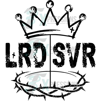 Lord Savior Thron and crown black - Bling3t