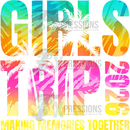 Tie Dye Girls Trip - Bling3t