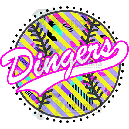 dingers preppy baseball