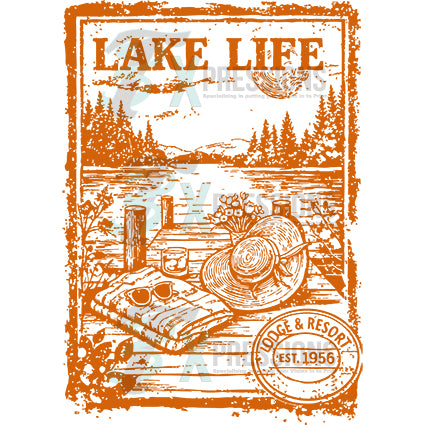 Lake Life Orange