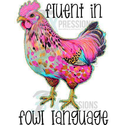 Fluent in foul language