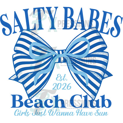 Salty babes beach club Blue