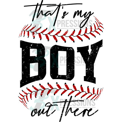 Thats my boy out there