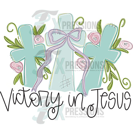 Victory in Jesus black