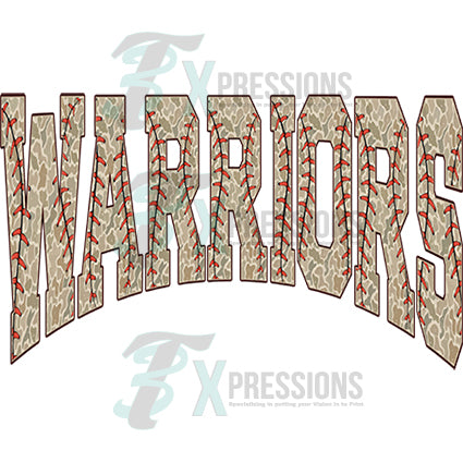 Personalized Camo Baseball Softball Team Name