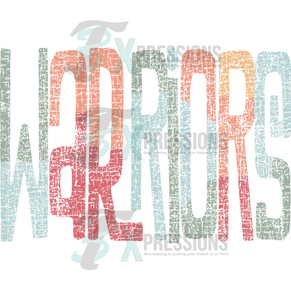 Personalized Curly distresed mascot - Bling3t