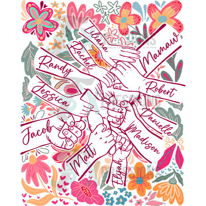 Personalized Mothers Day Hands - Bling3t