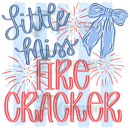 Little Miss Fire Cracker - Bling3t
