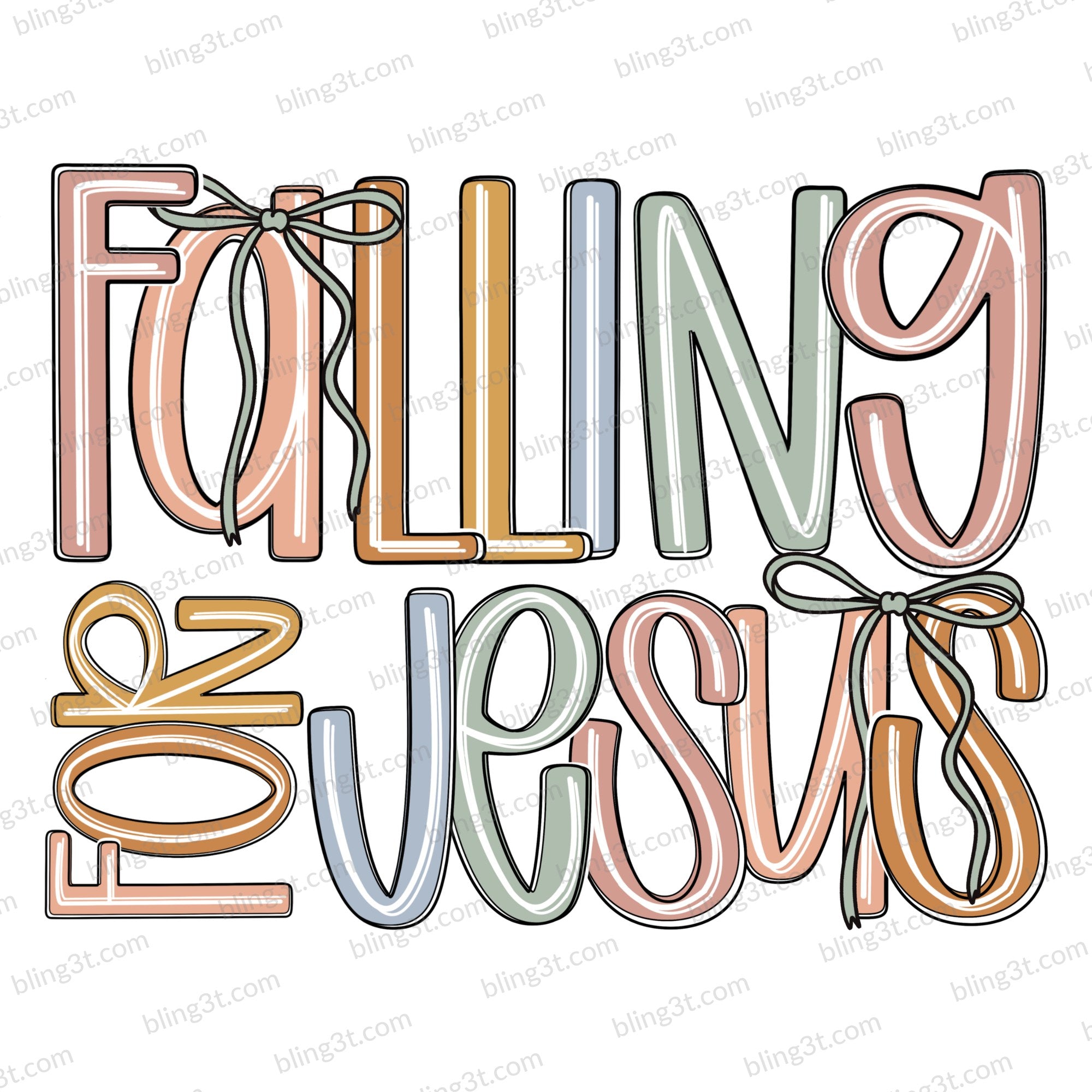 Falling for Jesus with Bows