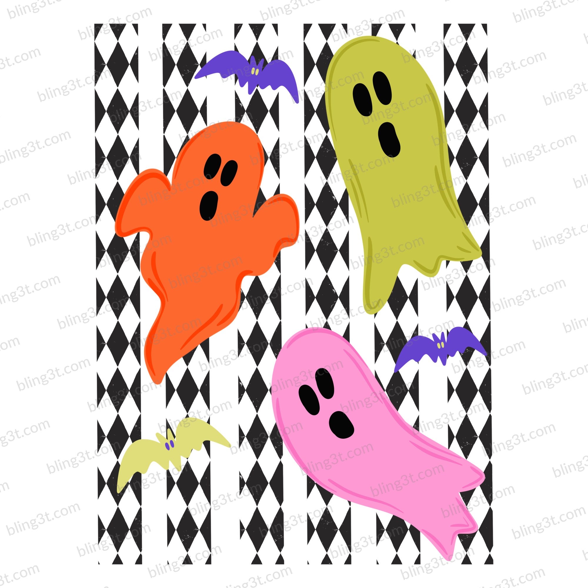 Ghost Stripes Harlequin