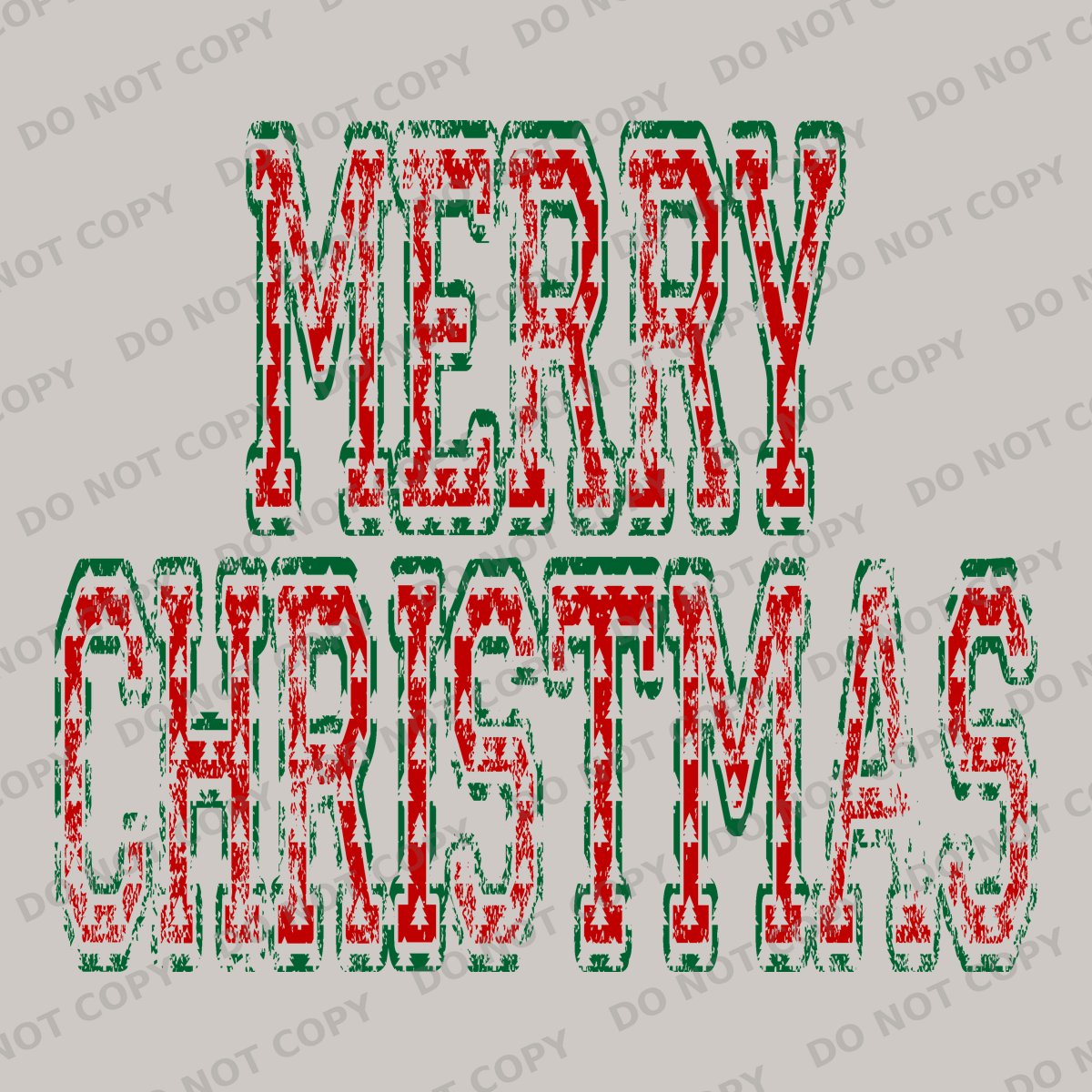 Merry Christmas Tree Cutout Varsity Letters