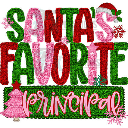 Santa's favorite cheer Principal