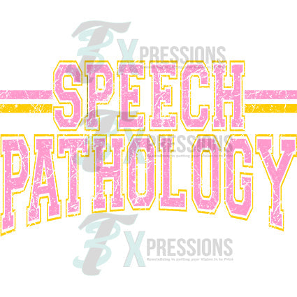 speech pathology