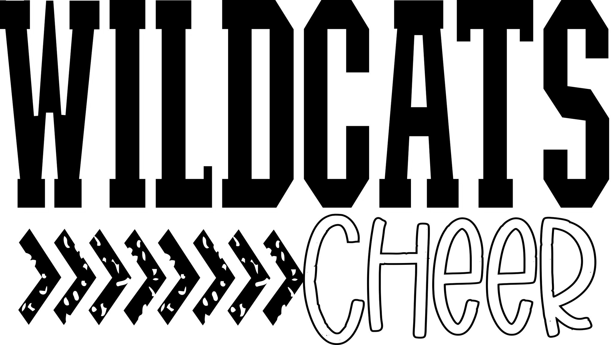 Personalized 2 color team name and sport