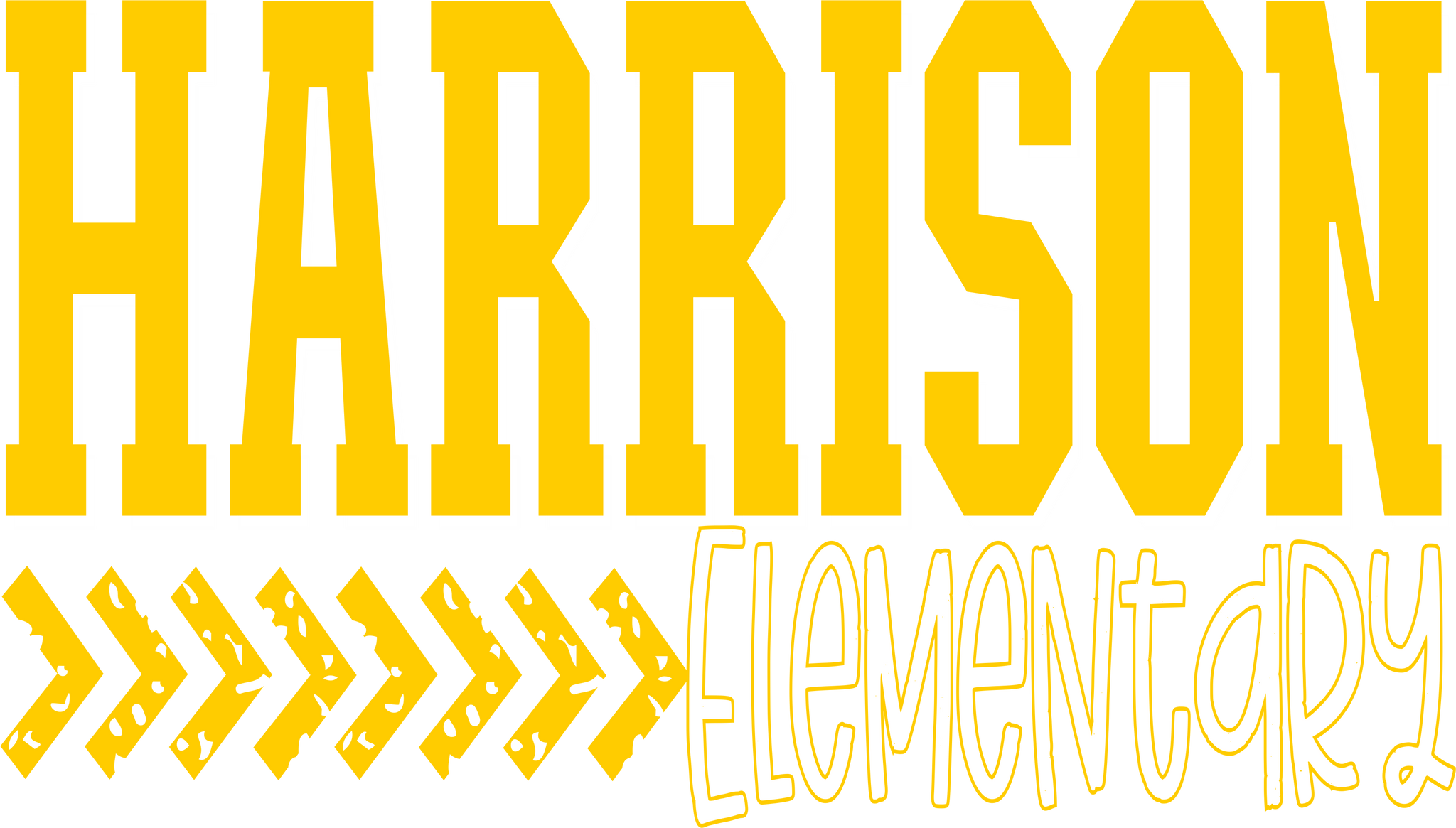 Personalized 2 color school Name