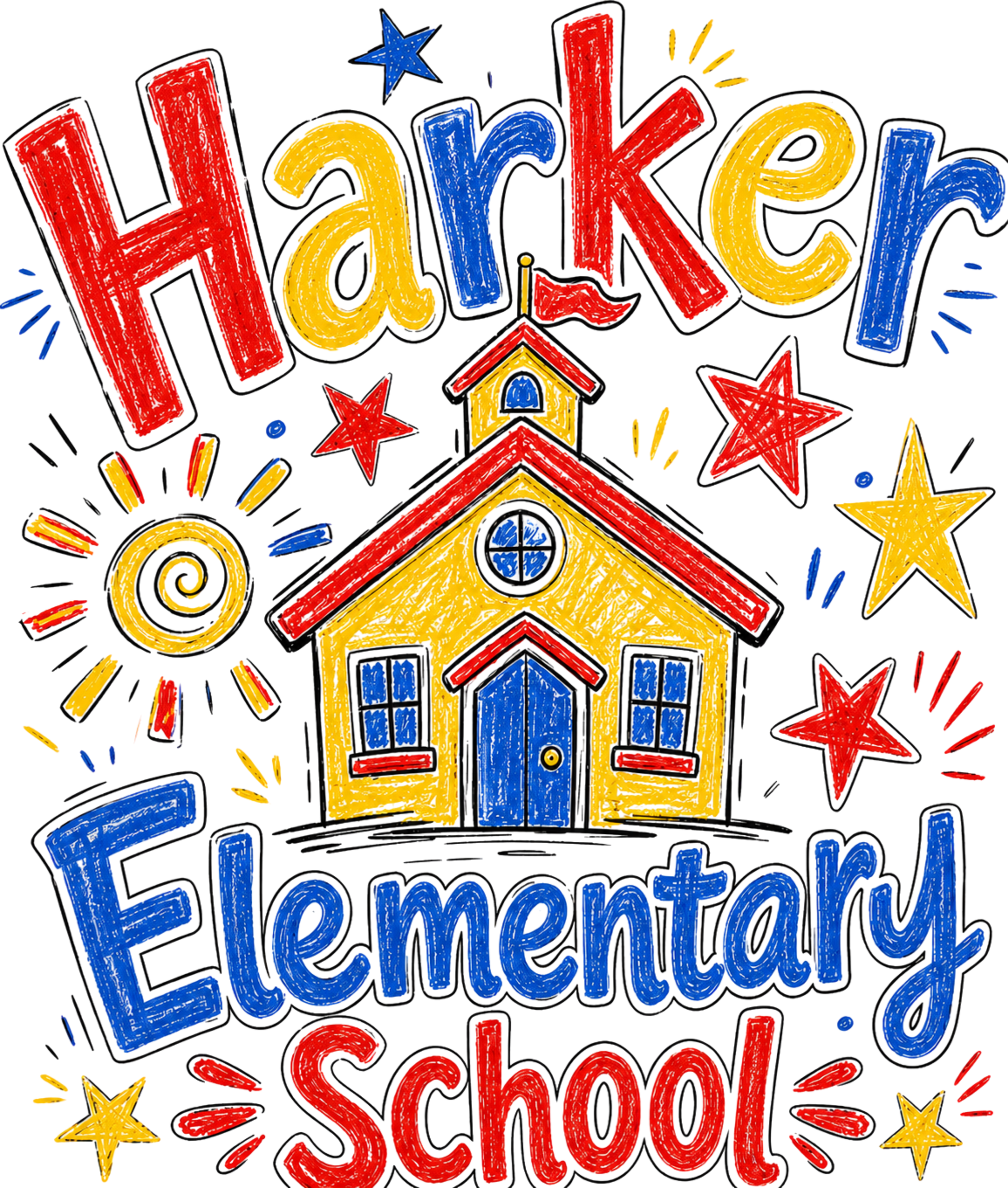 Personalized Neutral Color School House