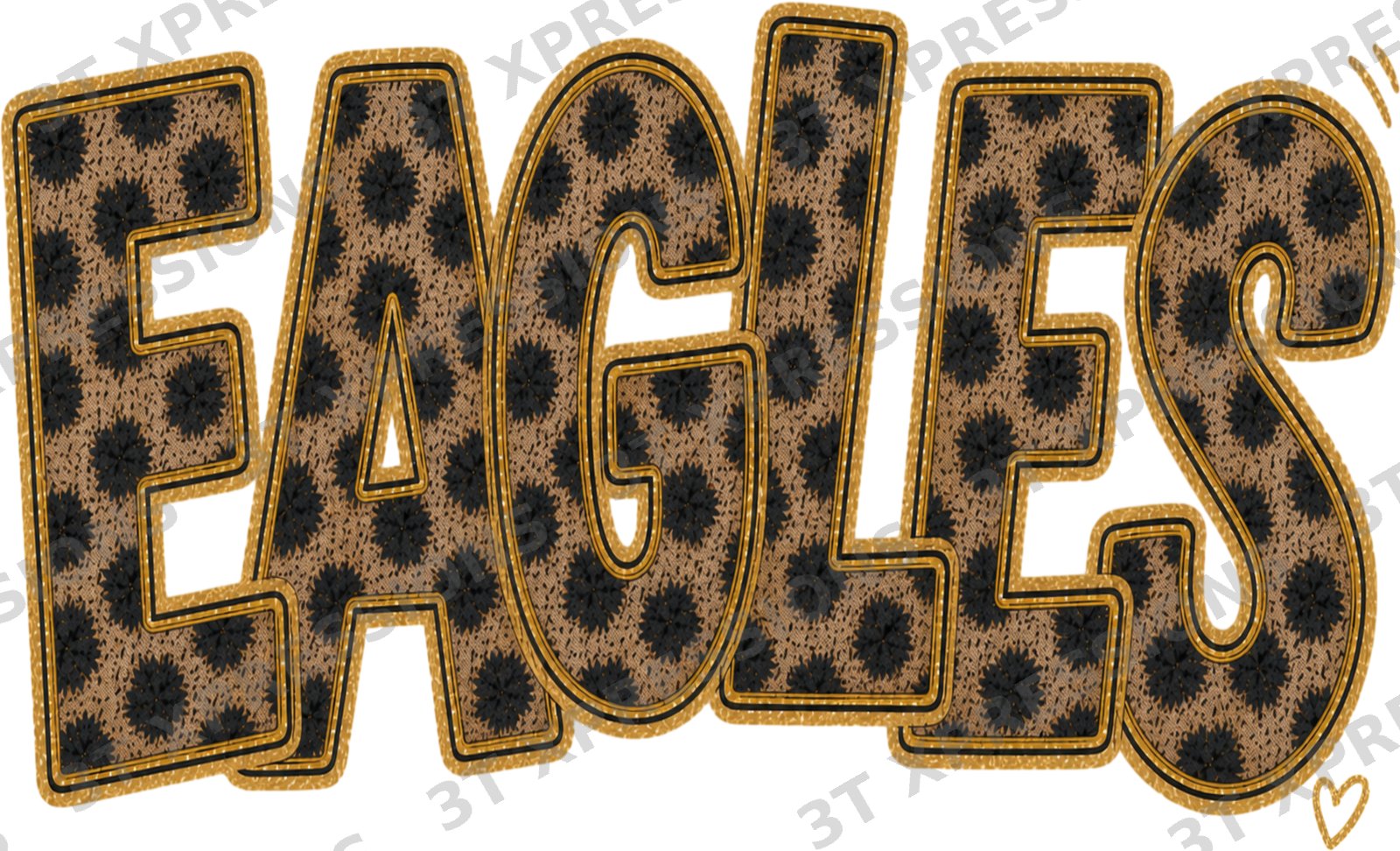 Personalized Leopard Team Name