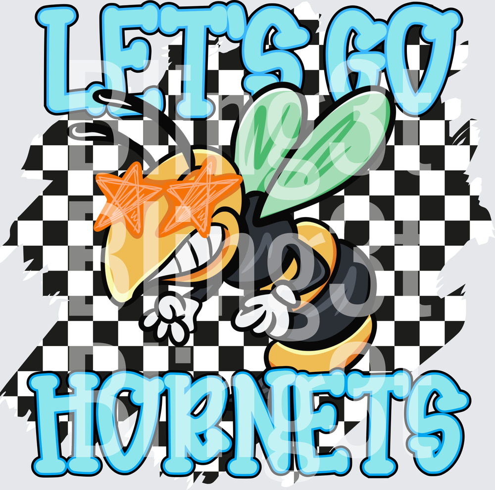 Let’s go Hornets checkered