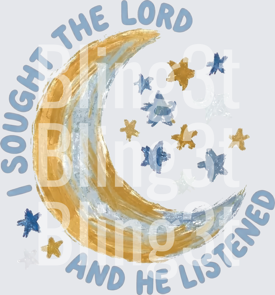 I sought the Lord and he listened
