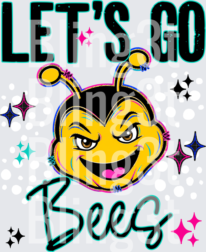 LETS GO MASCOTS BEES