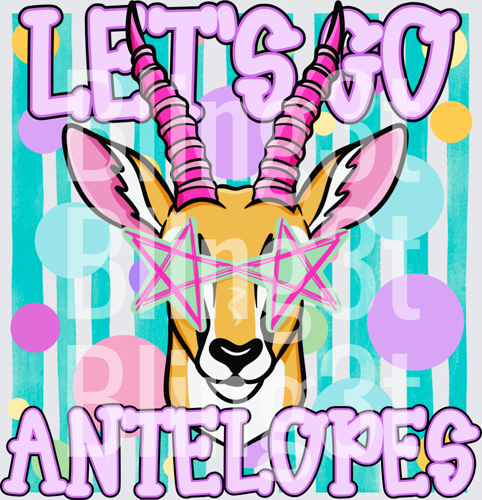 Let’s go antelopes