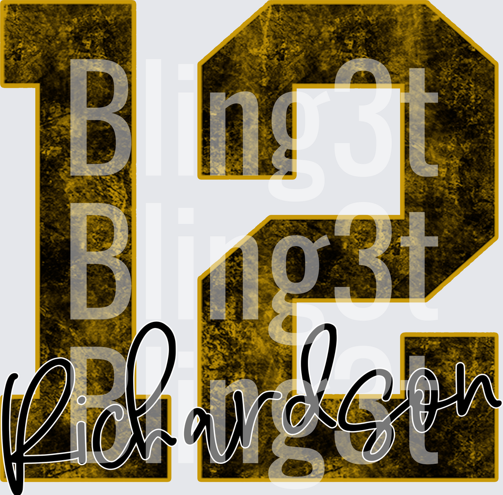 Personalized 2 color smoke #