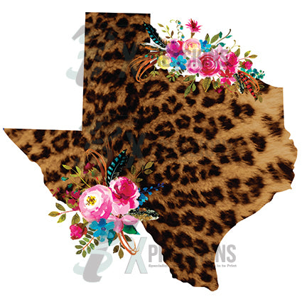 Leopard floral Texas - bling3t