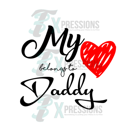 My heart belongs to daddy
