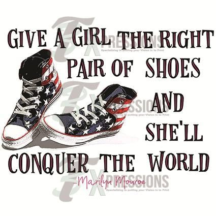 Give a girl the right shoes, chucks, converse