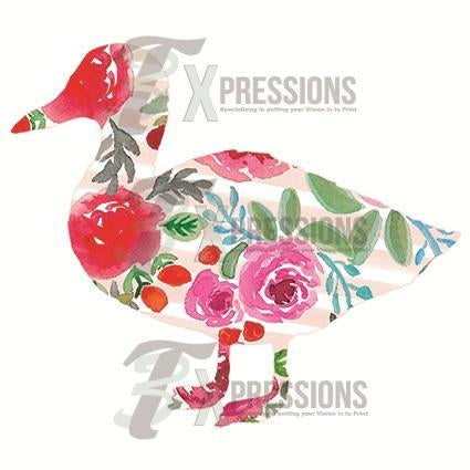 Floral Duck