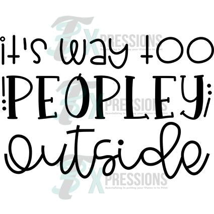 I't sway to peopley outside