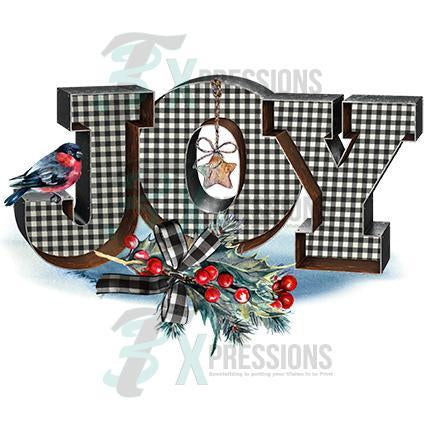 Joy, Marquee Letters