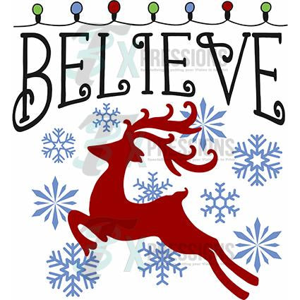 Believe Reindeer