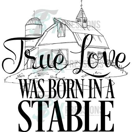 True Love was Born in a Stable