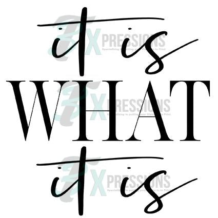 It is What it is