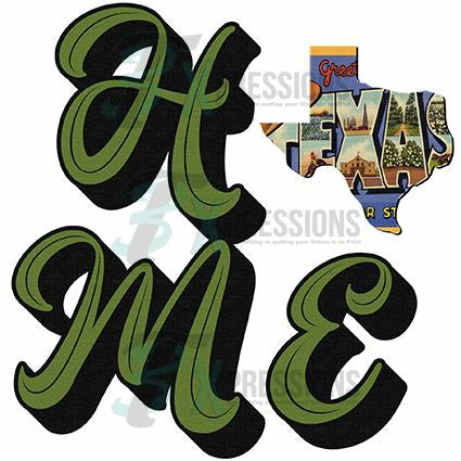 Vintage Green Home Texas