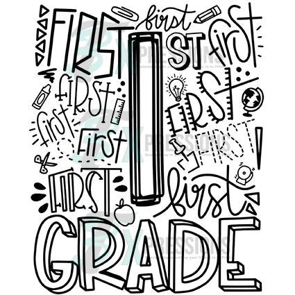 First Grade Typography