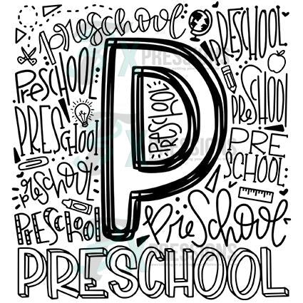 Preschool Typography