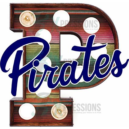 Personalized Serape Marquee Letter