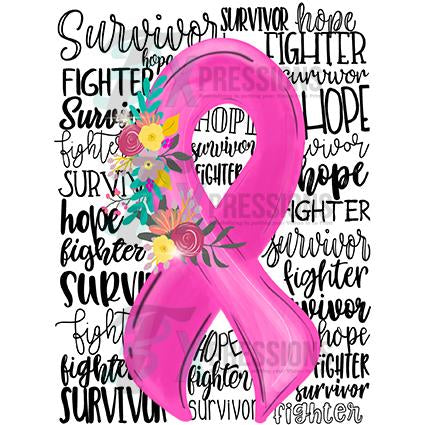 Free Breast Cancer Word Art