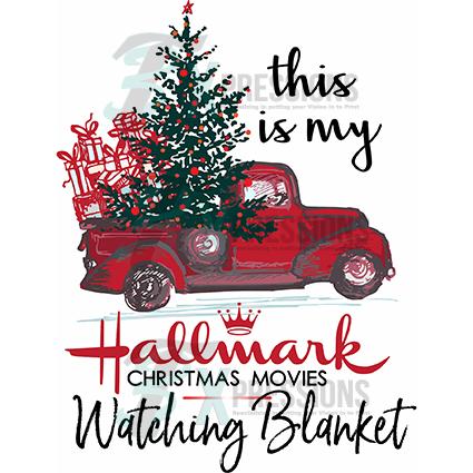 This is my Christmas Movie Watching Blanket