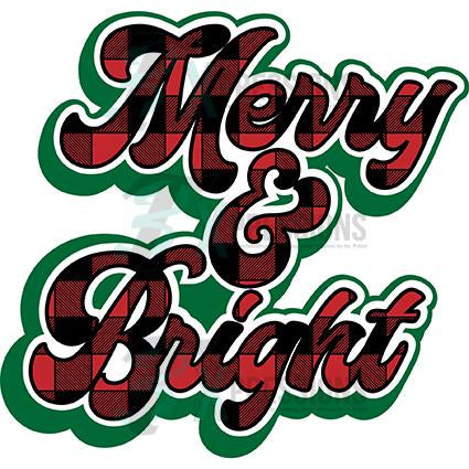 Merry and Bright Retro Plaid