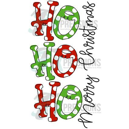Ho Ho Ho stacked