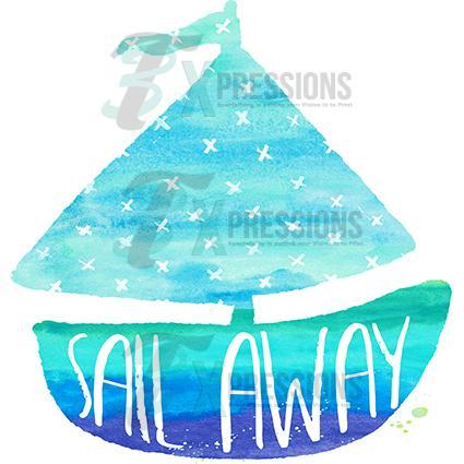 Sail Away Watercolor