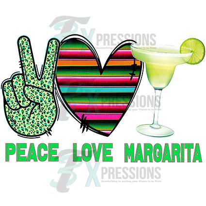 Peace love Margarita
